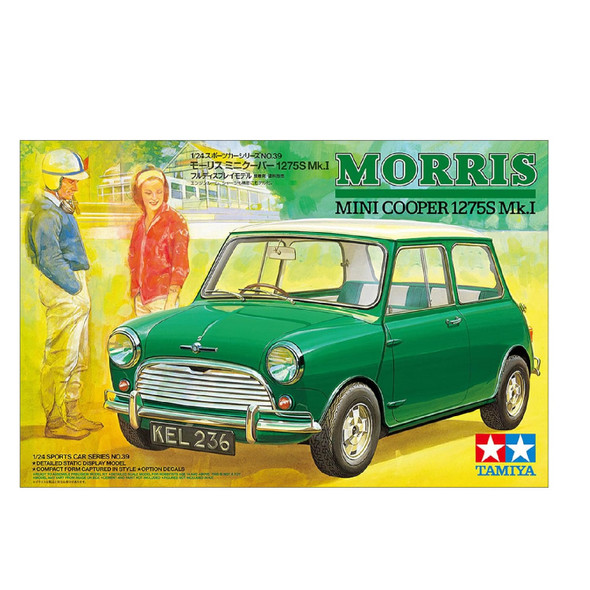 Tamiya 24039 1/24 Sports Car Series No.39 Maurice Mini Cooper 1275S Mk.I Model