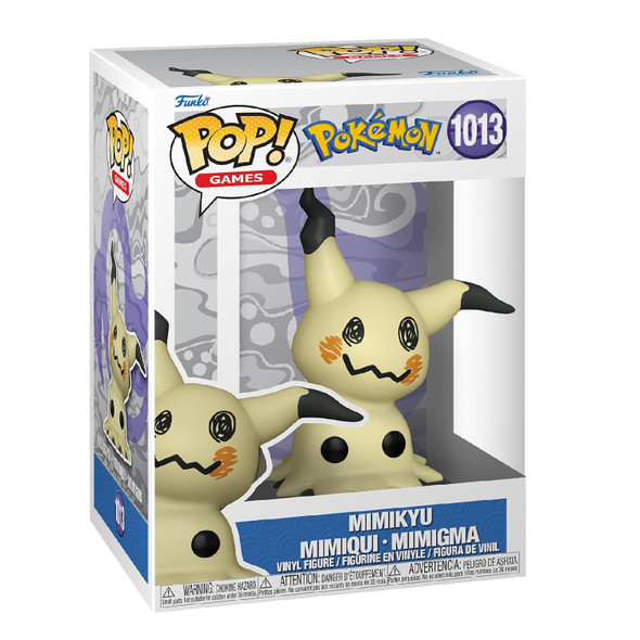 Funko Pop Games Pokemon Mimikyu No.1013 Collectable