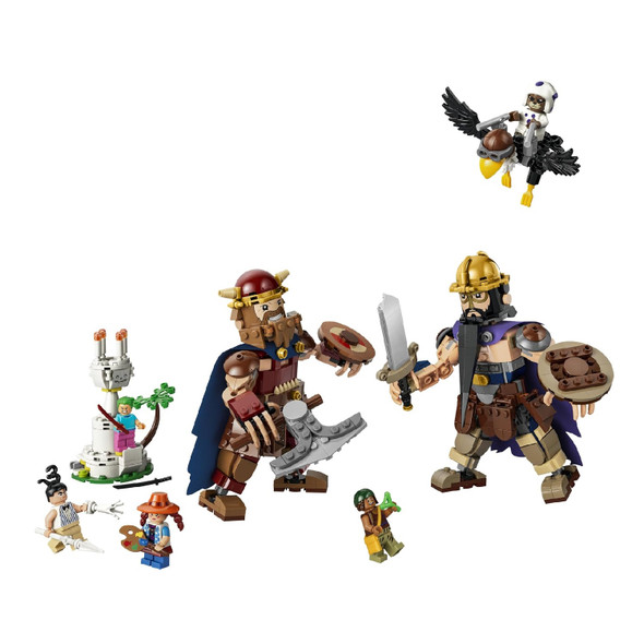 Lego One Piece 75644 Dorry vs. Brogy Giants of Little Garden Set