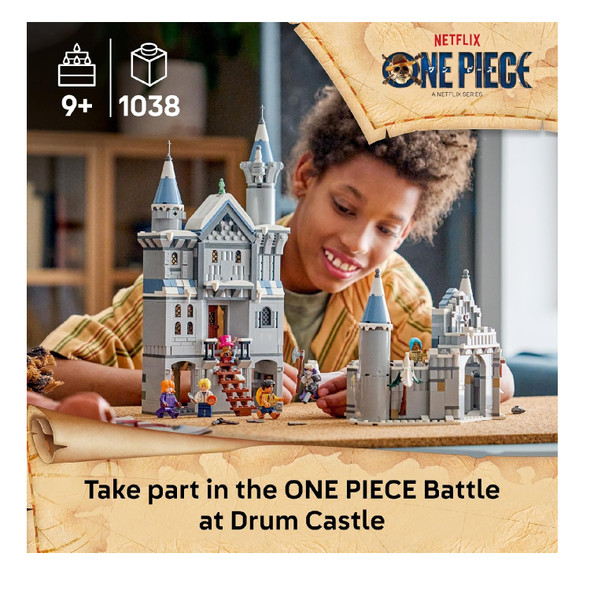 Lego One Piece 75645 Battle at Drum Castle Set