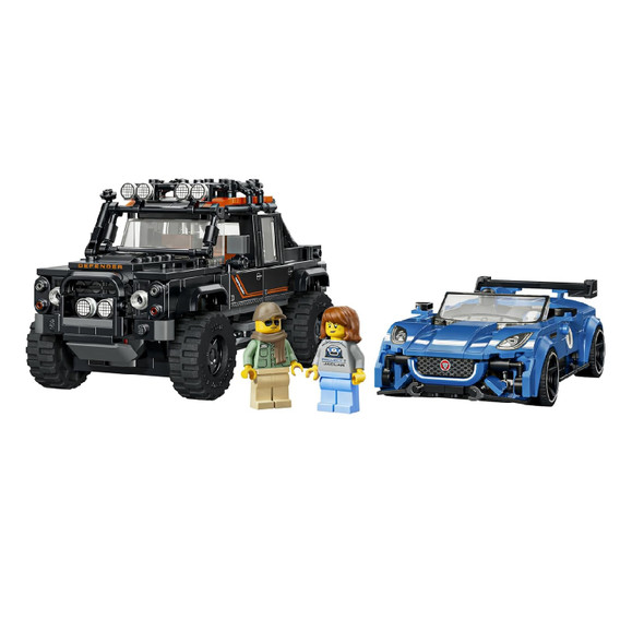 Lego Speed Champions 77264 Jaguar Project 7 & Land Rover Defender Set
