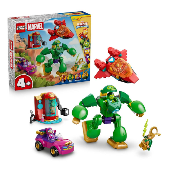 Lego 4Plus Kids Gloves Loki Vs. Team Iron Man