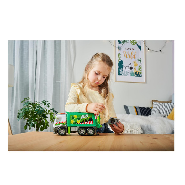 Dynaforce Action Vvehicle Recycling Truck 26Cm