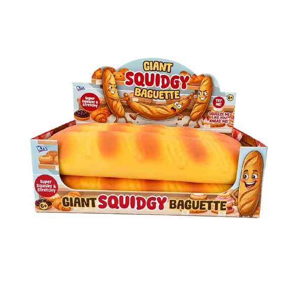 Kandy Toys Squidgy Large Baguette Sensotry Toy