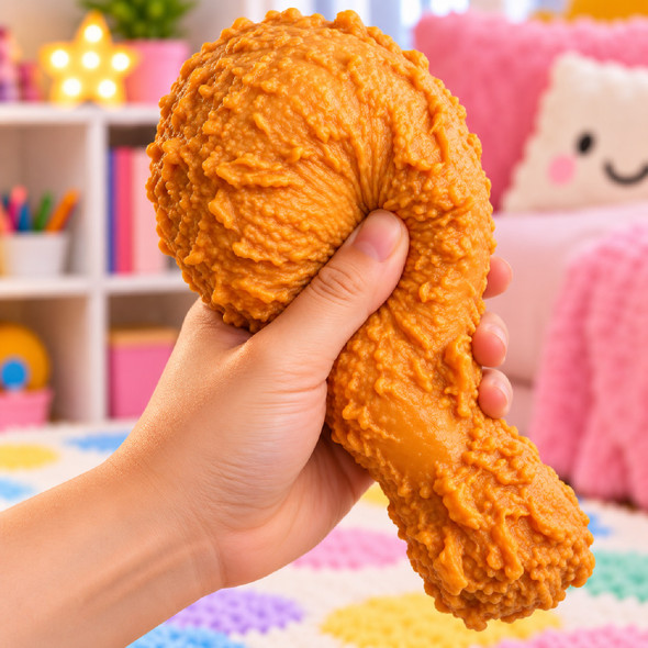 Jumbo Squishy Fried Chicken Drumstick