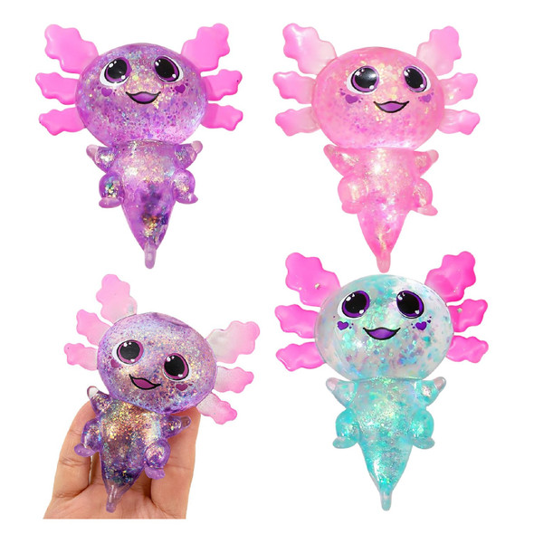 Cute Axolotl Squishy Toy - Assorted