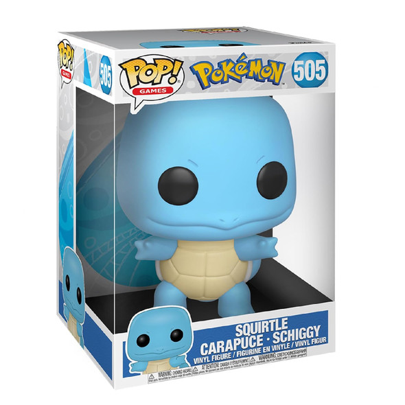 Funko Pop! Pokémon Squirtle 10-Inch Vinyl Figure