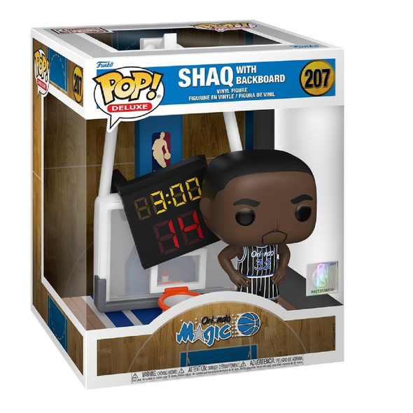 Funko Pop! Deluxe NBA Orlando Magic Shaquille O’Neal with Backboard Figure