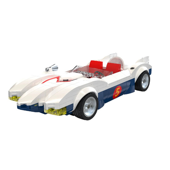 CaDA Speed Racer Mach 5 Car 1:24 Building Set 294 Pieces