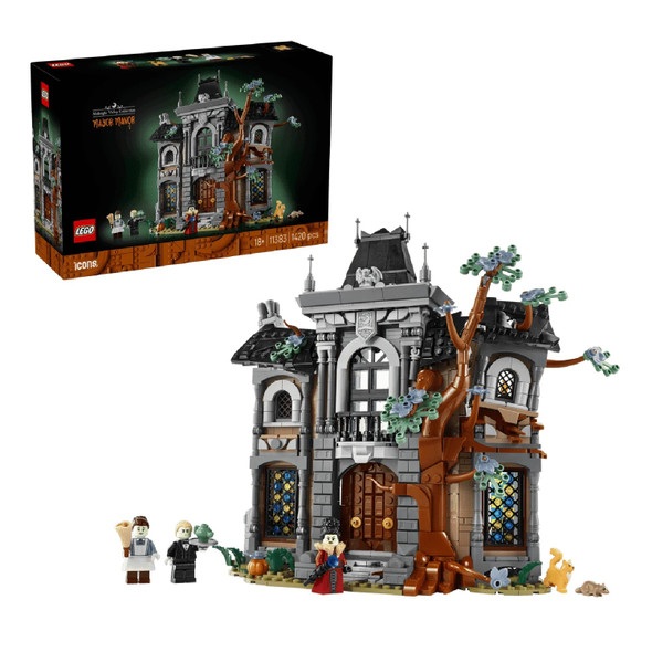 LEGO Icons Mayor Manor Midnight Valley Building Set 11383