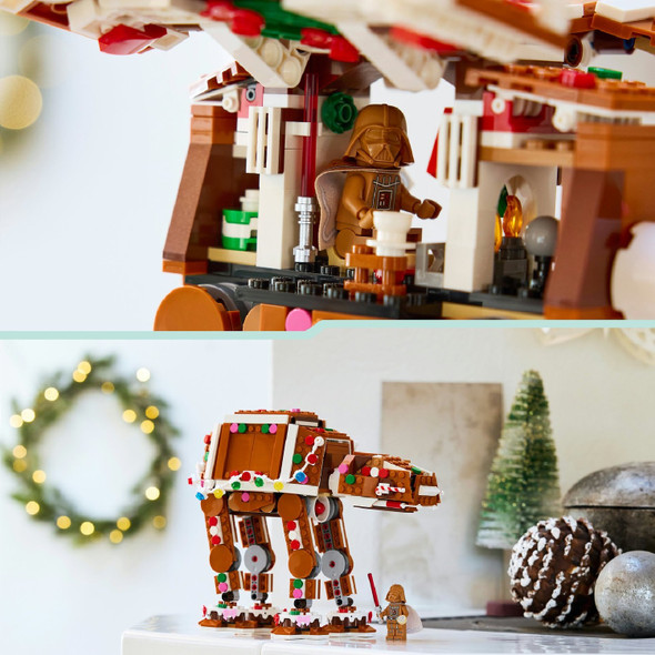 LEGO Star Wars Gingerbread AT-AT Walker Building Set 40806