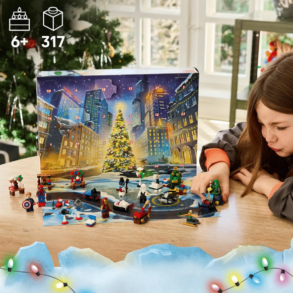 LEGO Marvel Advent Calendar 2026 Super Hero Building Set 76340