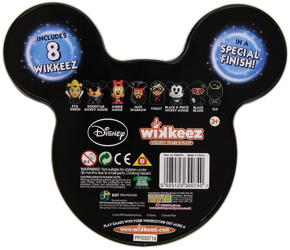 Disney Wikkeez Collectable Figures Tin