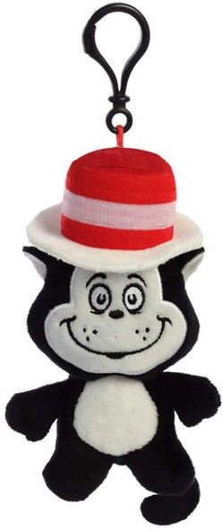 Dr. Seuss Cat in The Hat Plush Key Clip