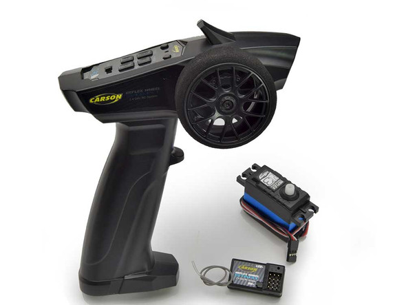 Carson Reflex Wheel Start 2.4G Radio With Servo