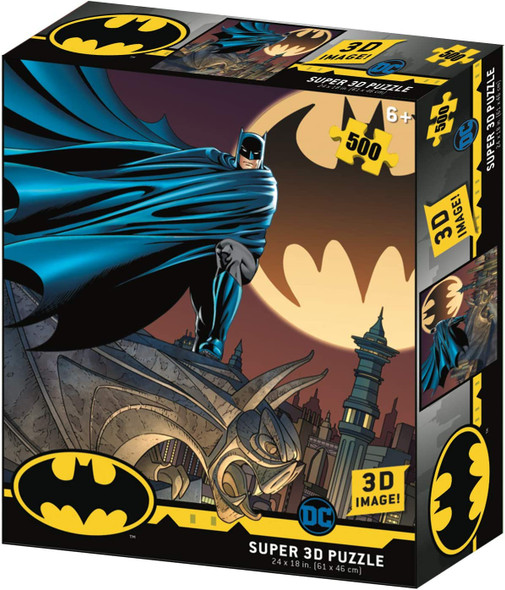 DC Comics Batman - Prime 3D Effect 500 Piece Jigsaw Puzzle