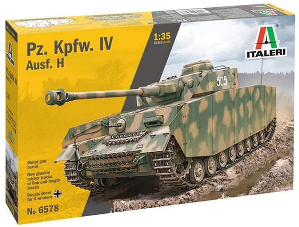 Italeri 6578 Pz.Kpfw.IV Ausf H 1:35 Model Kit