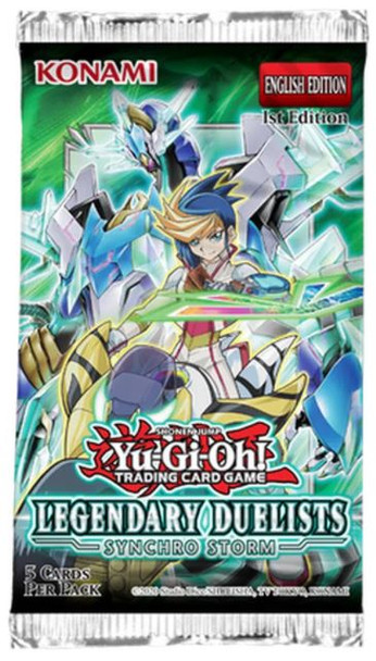 Yu-Gi-Oh! TCG Legendary Duelists: Synchro Storm Booster Pack