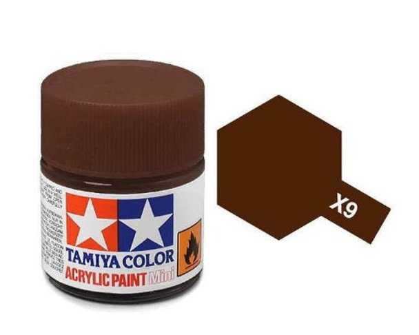 Tamiya 81509 Acrylic Mini X-9 Brown