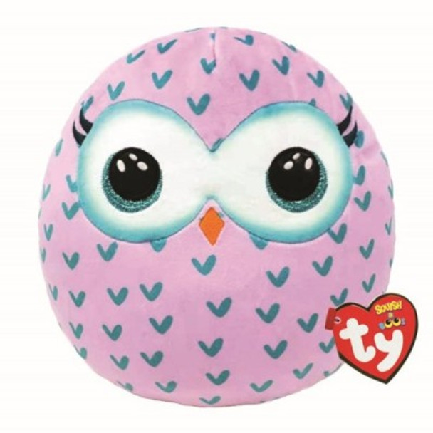 TY Winks The Owl Squish-A-Boo 14"