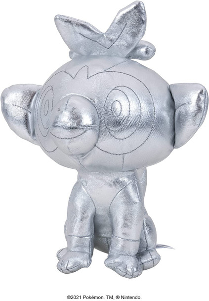 Pokémon 25th Anniversary 8 Inch Plush - Silver Grookey