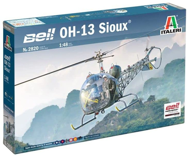 Italeri 2820S 1:48 OH-13 Sioux Model Kit