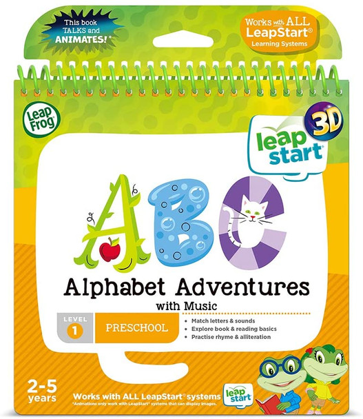 Leapfrog Alphabet Adventures Activity Book 3D