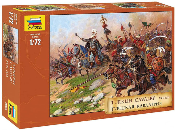 Zvezda Turkish Cavalry 17Th Century