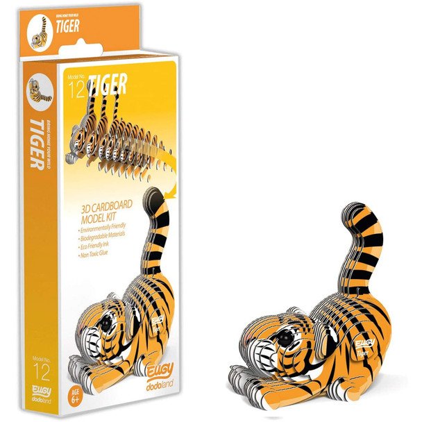 EUGY Tiger 3D Craft Kit