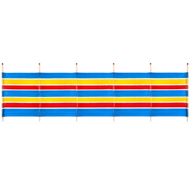 Yello 6 Pole Windbreak, Beach Shelter, 1.2 M