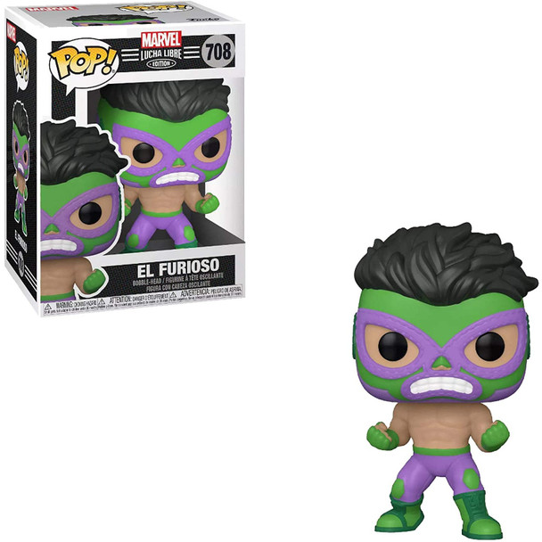 Funko POP! Vinyl: Marvel: Lucha Libre - El Furioso Hulk