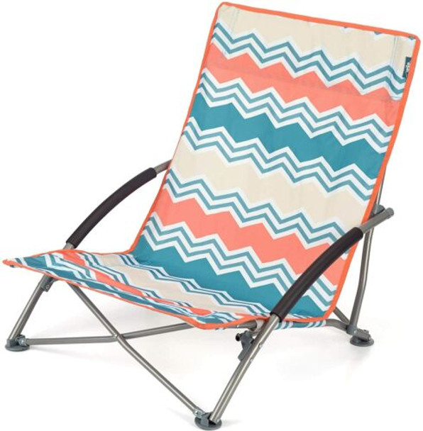 Yello Low Folding Beach Chair Zig Zag