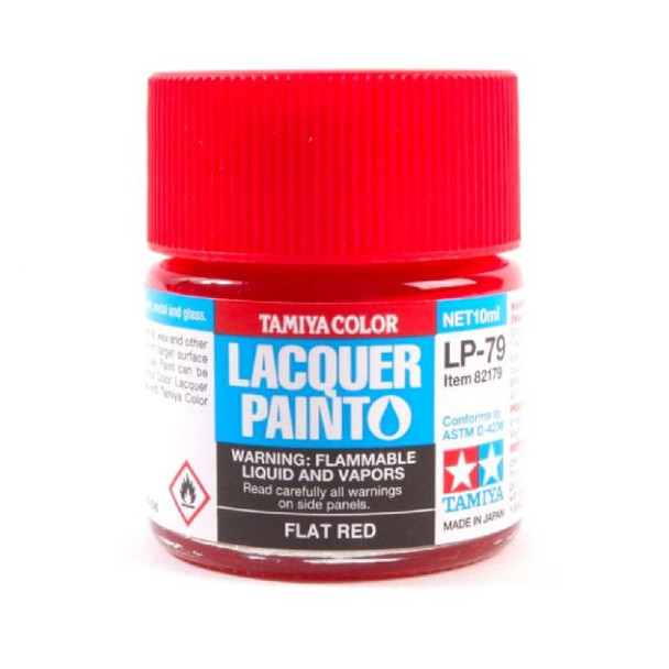 Tamiya Lp-79 Flat Red Paint
