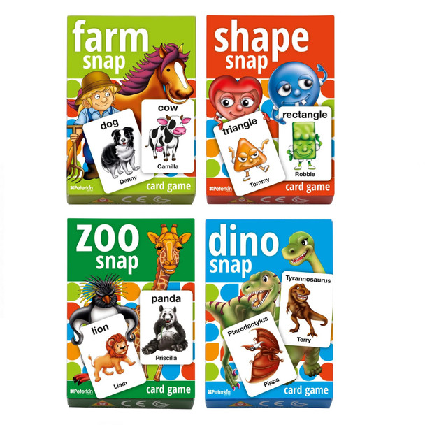 Peterkin Snap Card Game - 1 pack supplied