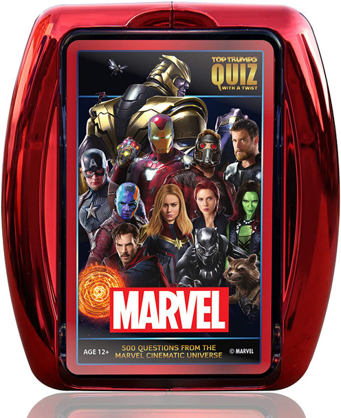 Top Trumps Marvel Cinematic Universe Quiz Game