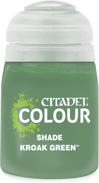 Games Workshop - Citadel Colour Shade: Kroak Green (18ml) Paint