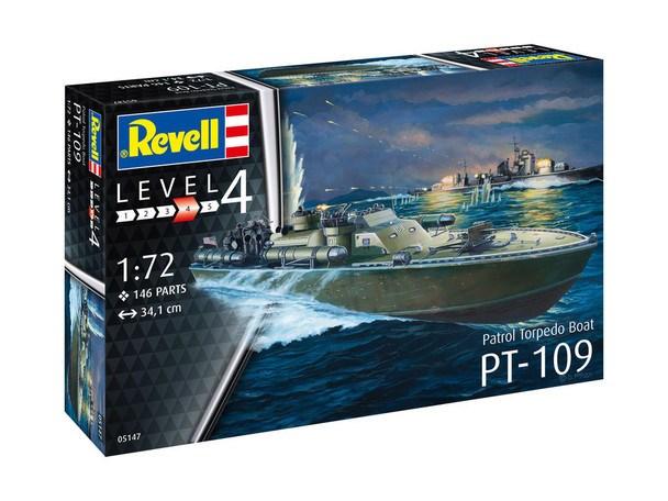 Revell Model Set Patrol Torpedo Boat Pt-109