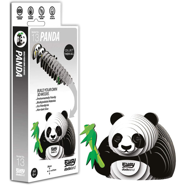 EUGY Panda 3D Craft Kit