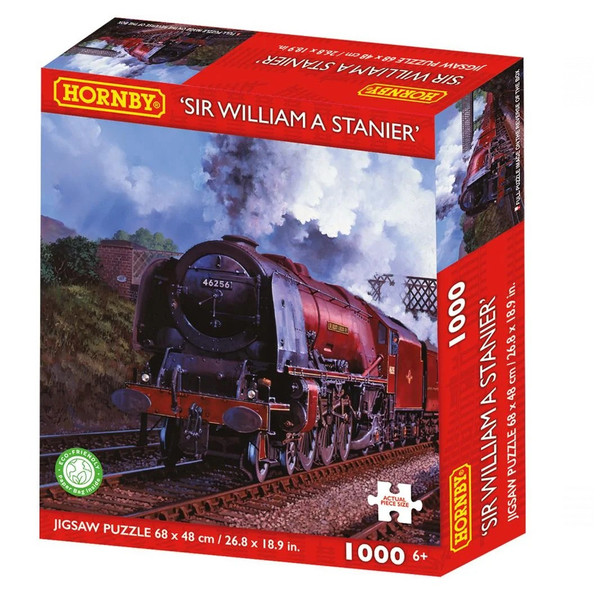 Hornby Sir William A Stanier 1000 Piece Jigsaw Puzzle