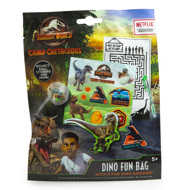 Jurassic World Camp Cretaceous Fun Bag