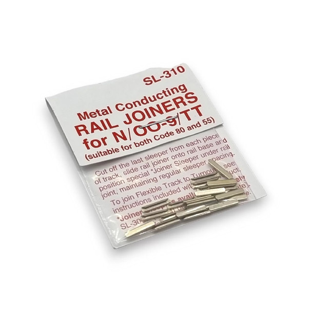 PECO SL-310 Conducting Rail Joiners For N / OO-9 Scale - Rainbow Railways