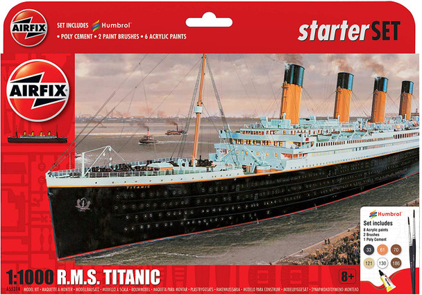Airfix A55314 RMS Titanic Starter Set - 1:1000 Scale