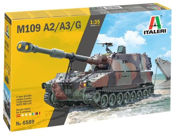 Italeri M109 A2/A3/G 1:35 Model Kit