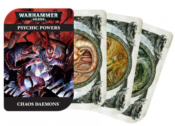 Games Workshop - Warhammer 40,000 - Psychic Powers Chaos Daemons
