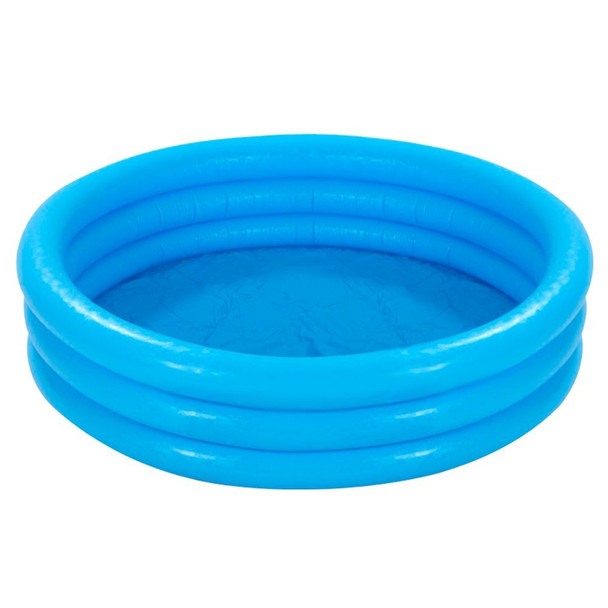 Intex Crystal Blue Three Ring Inflatable Paddling Pool 59416NP