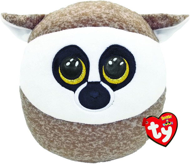 TY Linus The Lemur Squish-A-Boo 14"