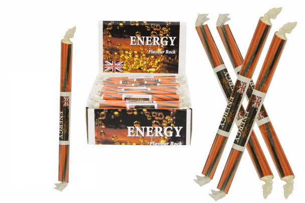 20 Small Flavoured Rock Sticks - Energy Flavour