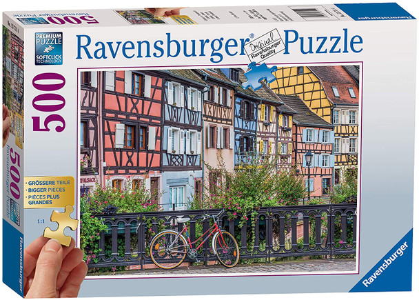 Ravensburger 500 Piece Xl Colmar France  Jigsaw Puzzle