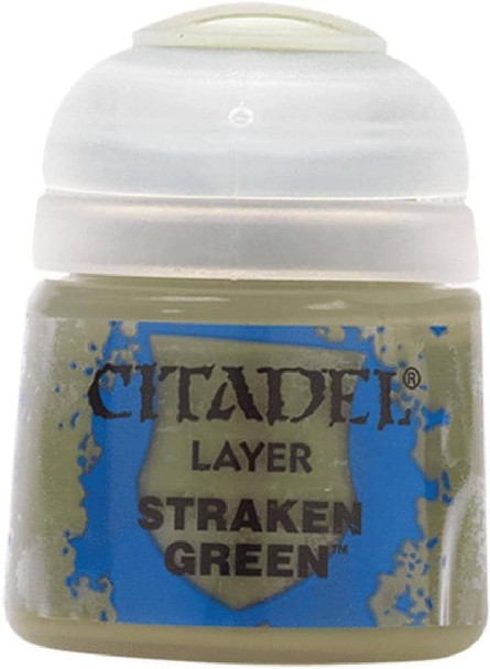 Games Workshop - Citadel Colour Layer: Straken Green (12ml) Paint