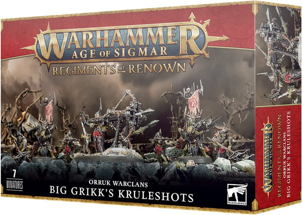 Games Workshop - Warhammer Age of Sigmar - Orruk Warclans: Big Grikk's Kruleshots